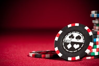 Live roulette table with professional croupier